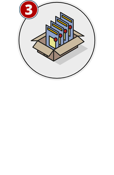  Every month receive a delivery of four issues and all you need to build your collection.